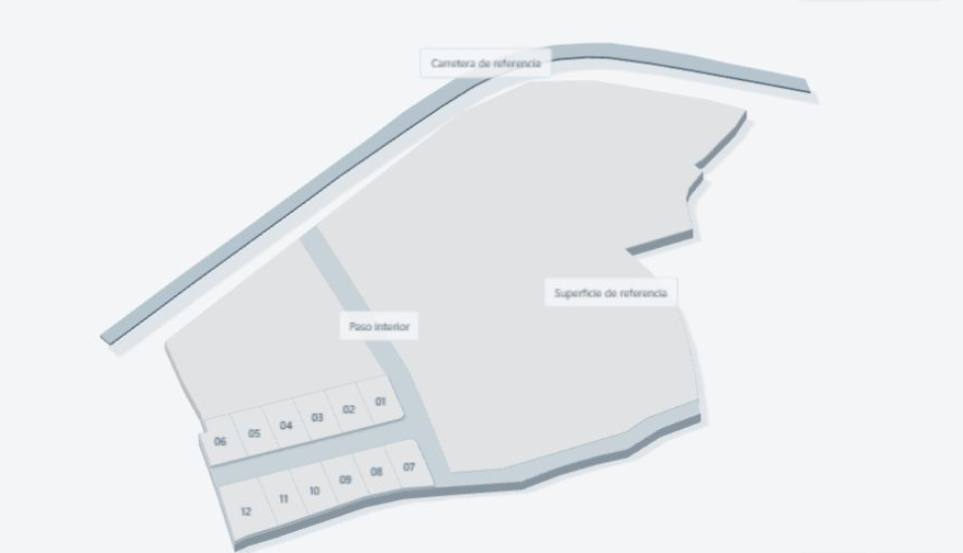 Imagen del plano del terreno
